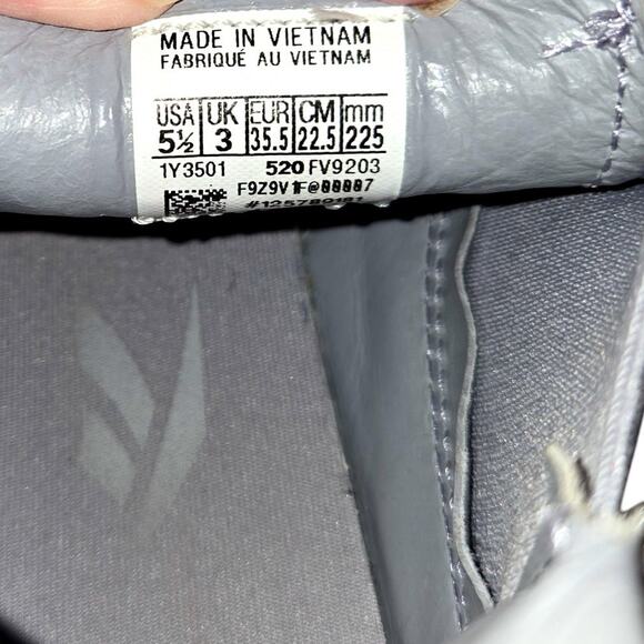 Reebok 5.5 Platform Girl's Furry Chelsea Boot Tennis Shoe Athletic Sneaker 5 1/2 - Picture 4 of 8